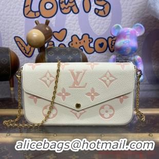 Grade Promotional Louis Vuitton Felicie Pochette M83025 Pink