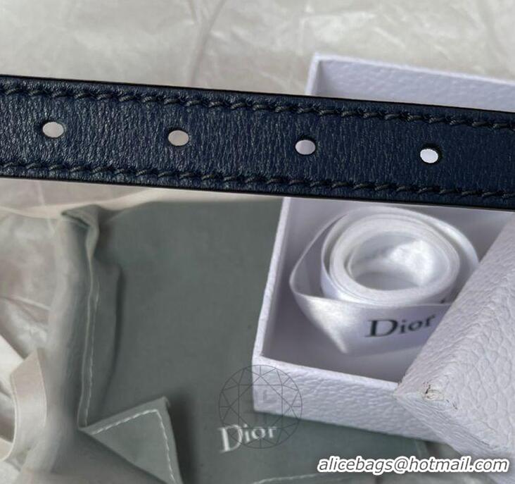 ​Promotional Christian Dior D-Fence Calfskin Leather 30MM CD8723 Black