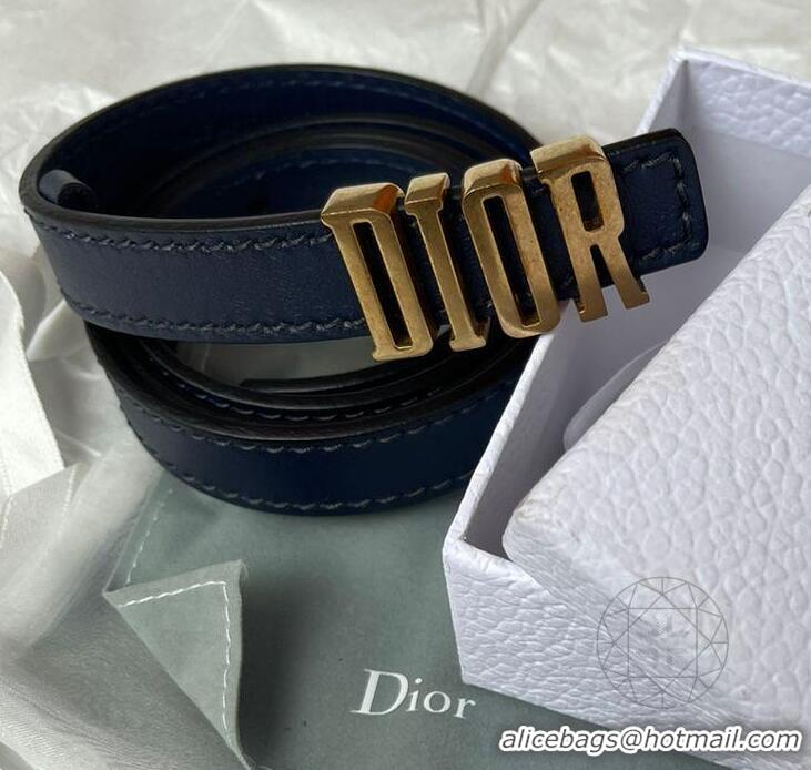 ​Promotional Christian Dior D-Fence Calfskin Leather 30MM CD8723 Black