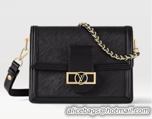 Trendy Design Louis Vuitton Dauphine MM M56141 Black