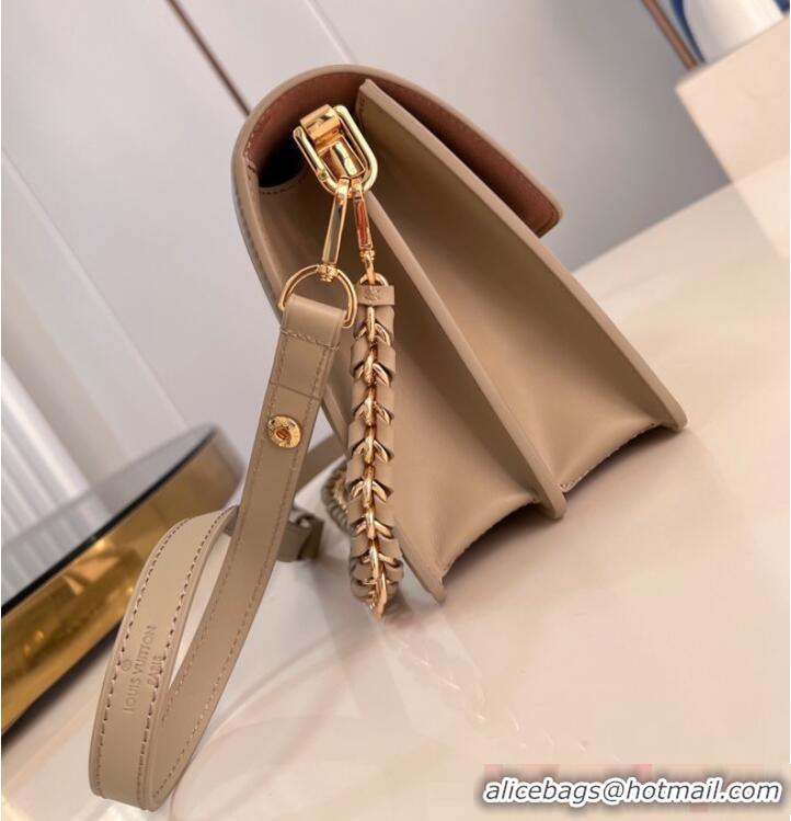 Super Quality Louis Vuitton Dauphine MM M56141 Poivre Brown