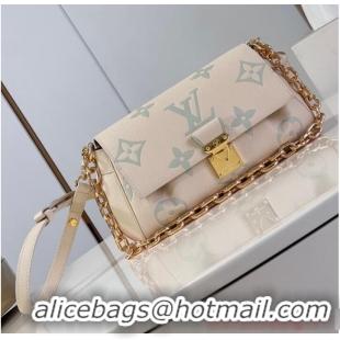 Top Quality Louis Vuitton Favorite M45813 Beige&Light blue