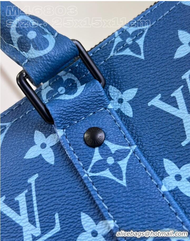 Well Crafted Louis Vuitton Keepall Bandouliere 25 M46803 Atlantic Blue