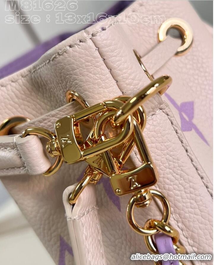 Top Design Louis Vuitton Nano Noe M81626 Bubble Tea Mauve