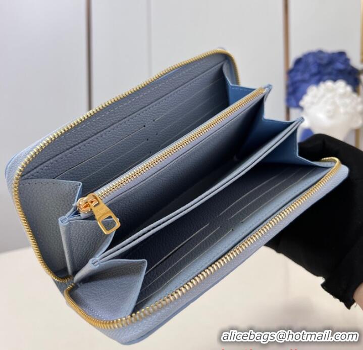 Reasonable Price Louis Vuitton Zippy Wallet M83225 Blue Hour