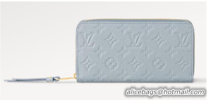 Reasonable Price Louis Vuitton Zippy Wallet M83225 Blue Hour