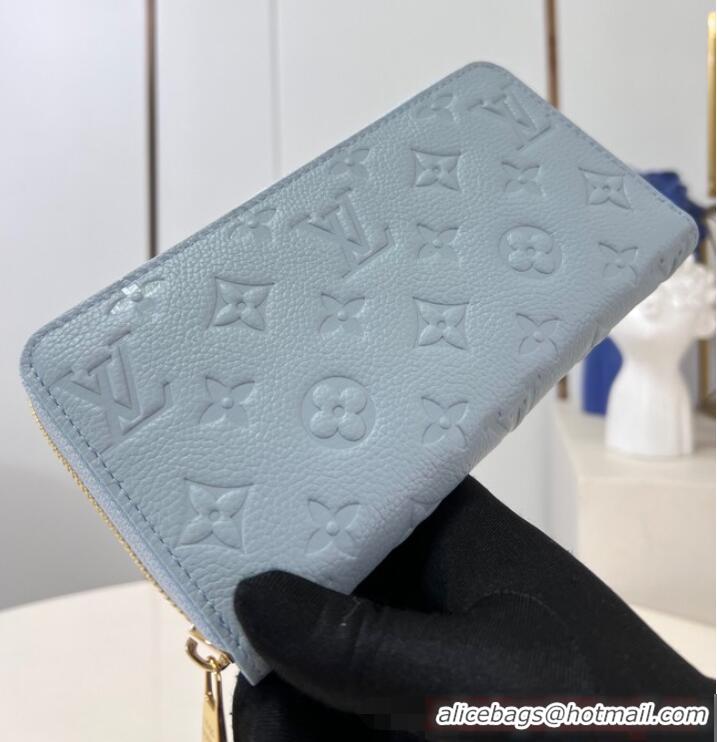 Reasonable Price Louis Vuitton Zippy Wallet M83225 Blue Hour