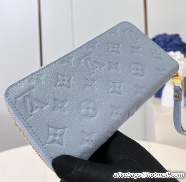 Reasonable Price Louis Vuitton Zippy Wallet M83225 Blue Hour