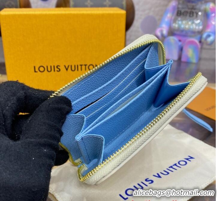 Best Quality Louis Vuitton Zippy Coin Purse M60574 Blue