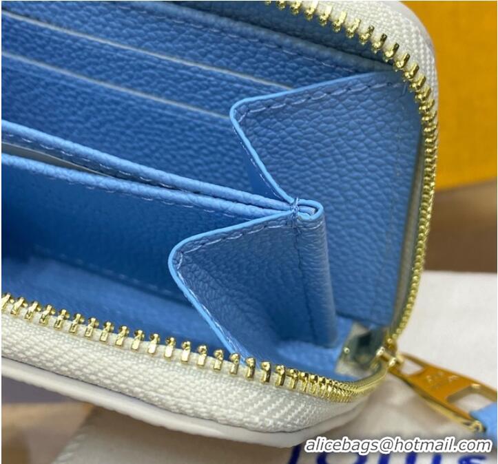 Best Quality Louis Vuitton Zippy Coin Purse M60574 Blue