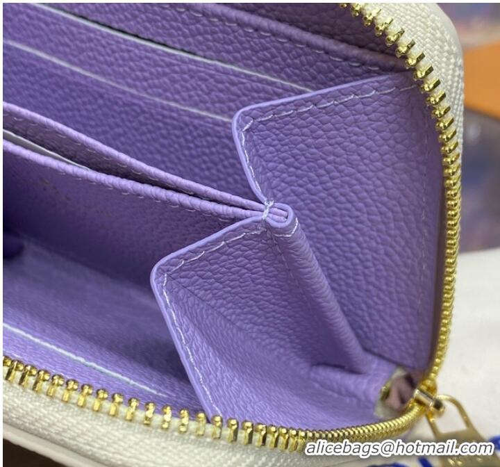 Top Quality Louis Vuitton Zippy Coin Purse M60574 Bubble Tea Mauve