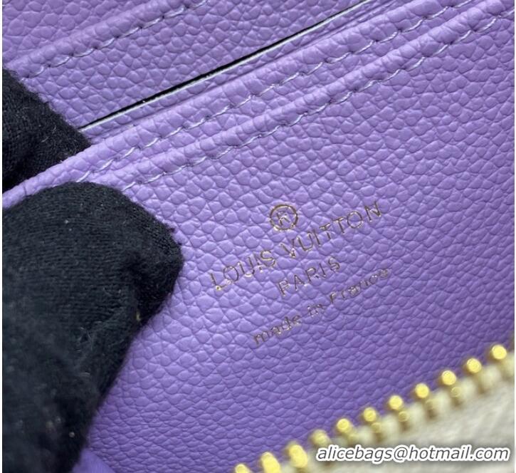 Top Quality Louis Vuitton Zippy Coin Purse M60574 Bubble Tea Mauve