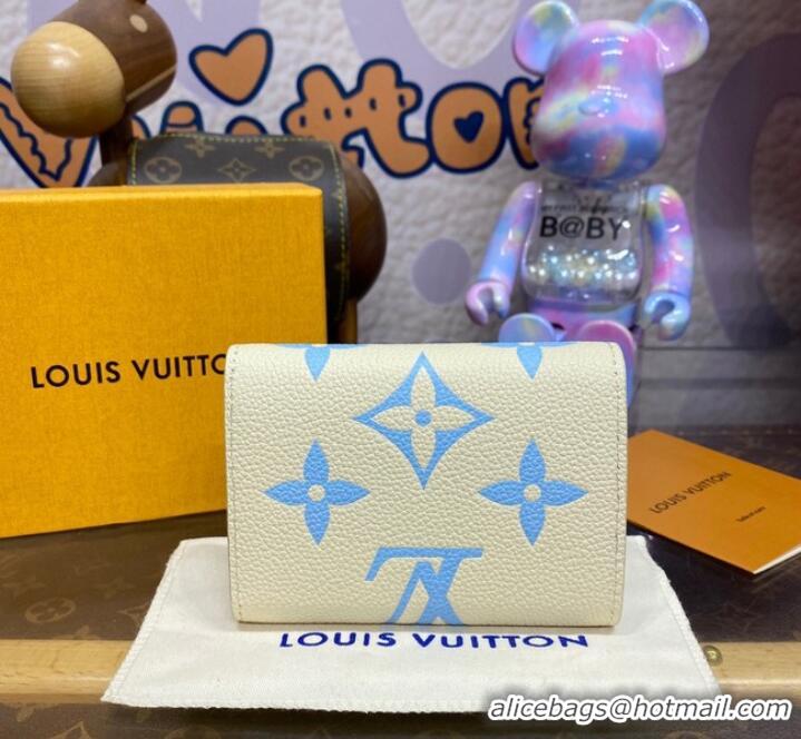 Lower Price Louis Vuitton Victorine Wallet M82925 blue