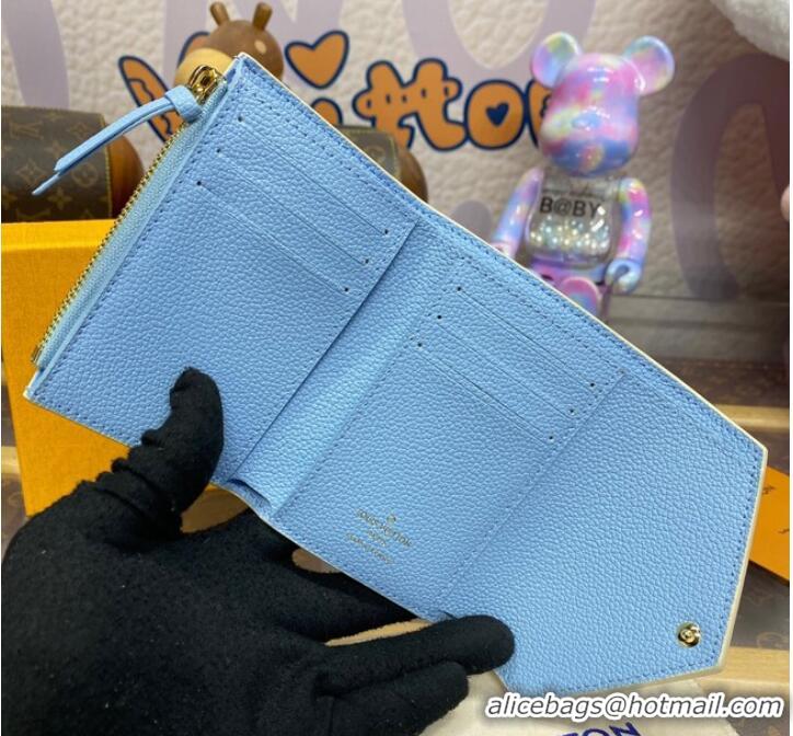 Lower Price Louis Vuitton Victorine Wallet M82925 blue