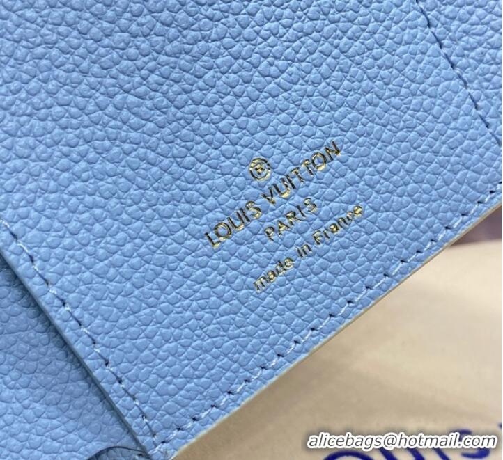 Lower Price Louis Vuitton Victorine Wallet M82925 blue