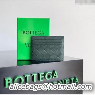 Buy Fashionable Bottega Veneta Intrecciato Credit Card Case 749449 Green 2024