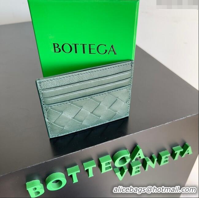 Buy Fashionable Bottega Veneta Intrecciato Credit Card Case 749449 Green 2024