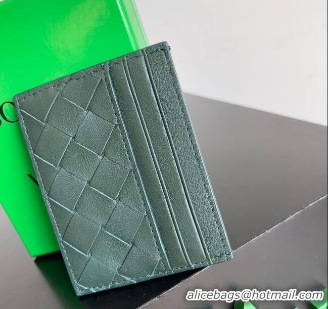 Buy Fashionable Bottega Veneta Intrecciato Credit Card Case 749449 Green 2024