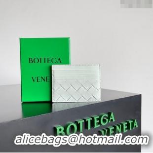 Grade Quality Bottega Veneta Intrecciato Credit Card Case 749449 Glacier Green 2024