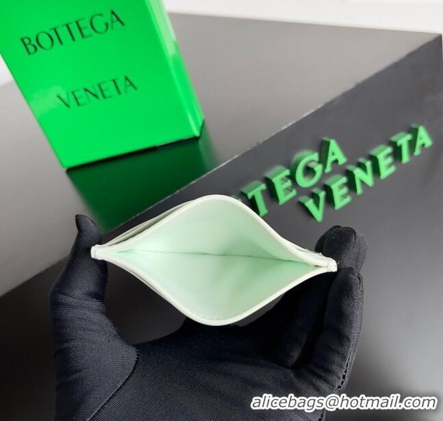 Grade Quality Bottega Veneta Intrecciato Credit Card Case 749449 Glacier Green 2024