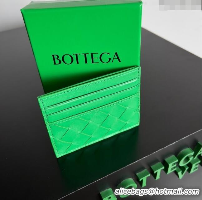 Low Cost Bottega Veneta Intrecciato Credit Card Case 749449 Parakeet Green 2024