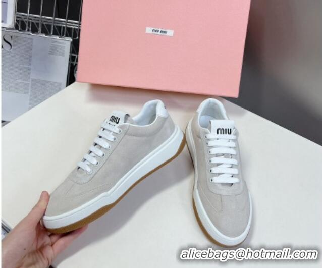 Durable Miu Miu Suede Sneakers 129082