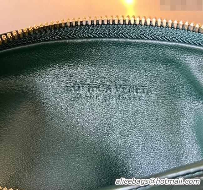 Top Design Bottega Veneta Mini Jodie Hobo in Alligator Leather 717709 Dark Green 2024