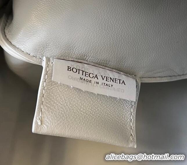 Grade Design Bottega Veneta Sardine bag in Alligator Leather 754657 White 2024