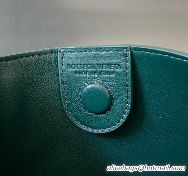 New Design Bottega Veneta Sardine bag in Alligator Leather 754657 Emerald Green 2024