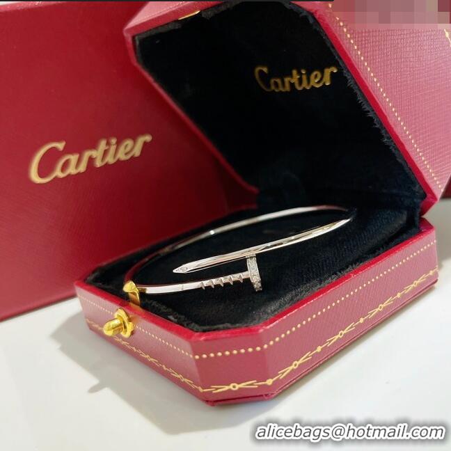 Promotional Cartier Juste un Clou Bracelet with Crystal Small Model C42810