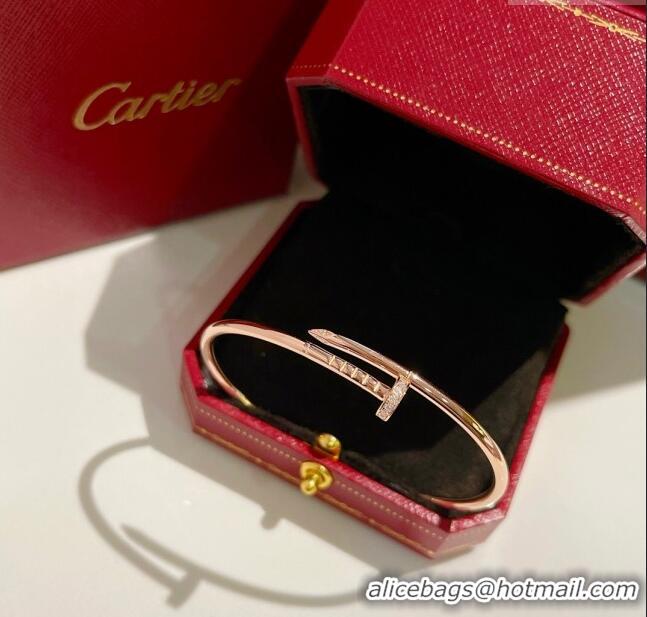 Promotional Cartier Juste un Clou Bracelet with Crystal Small Model C42810