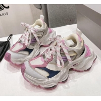 Best Product Balenciaga 6XL Trainers Sneakers in Mesh and Suede Pink 0109049