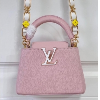 Best Price Louis Vuitton Capucines Mini M23363 Pink