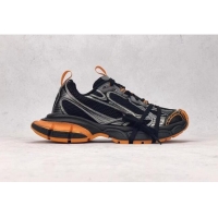 Good Looking Balenciaga 3XL Trainers Sneakers in Mesh and Polyurethane Black/Orange/Grey 129012