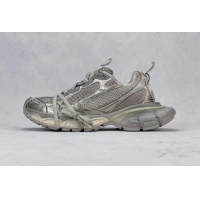 Best Product Balenciaga 3XL Trainers Sneakers in Mesh and Polyurethane Silver/Grey 129018