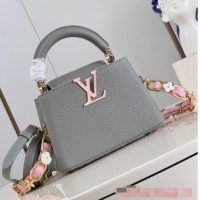 Traditional Specials Louis Vuitton Capucines Mini M23363 Ice Grey