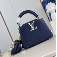 Top Quality Louis Vuitton Capucines Mini M23363 Midnight Blue