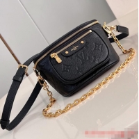 Pretty Style Louis Vuitton Mini Bumbag M82335 Black