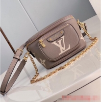 Buy Luxurious Louis Vuitton Mini Bumbag M82335 Tourterelle Gray & Cream