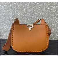 Most Popular VALENTINO GARAVANI Loco Calf leather bag 0042 Camel