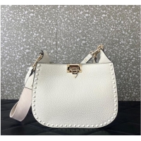 Best Grade VALENTINO GARAVANI Loco Calf leather bag 0042 White