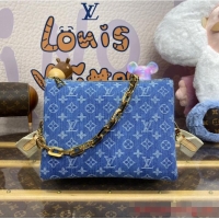 Best Design Louis Vuitton Coussin PM M24564 Navy Blue