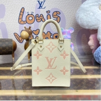 Reasonable Price Louis Vuitton Petit Sac Plat M81417 Pink