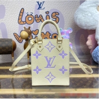 Top Quality Louis Vuitton Petit Sac Plat M81417 Bubble Tea Mauve