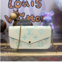 Top Quality Louis Vuitton Felicie Pochette M83025 Green