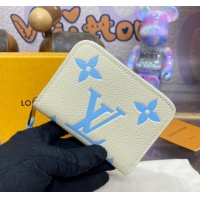 Best Quality Louis Vuitton Zippy Coin Purse M60574 Blue