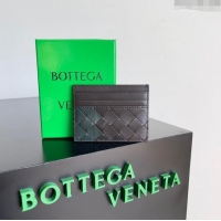 Affordable Price Bottega Veneta Intrecciato Credit Card Case 749449 Greem/Chocolate 2024