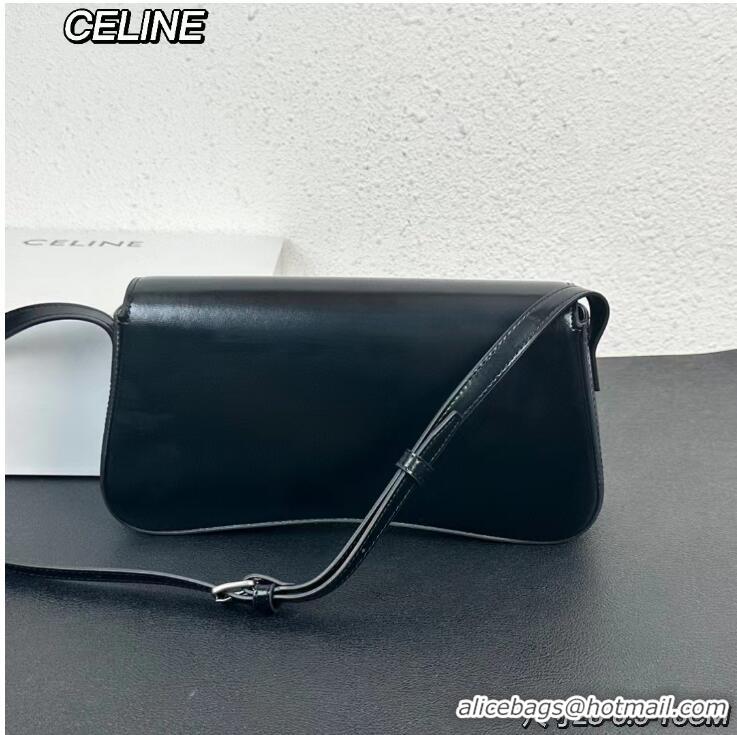 Top Quality Celine Triomphe Shoulder Bag Original Leather With Strap CE5533 Black