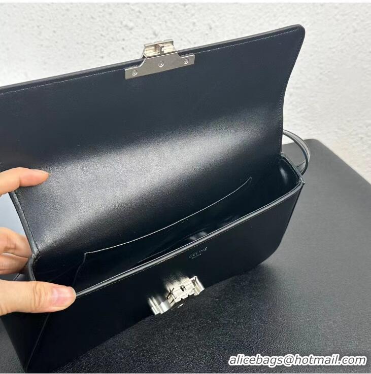 Top Quality Celine Triomphe Shoulder Bag Original Leather With Strap CE5533 Black