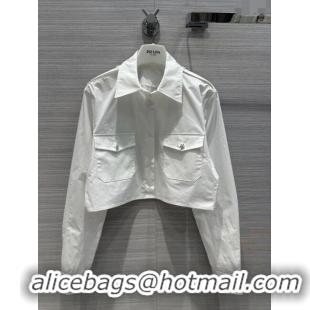 Buy Discount Prada Short Shirt P11008 White 2024